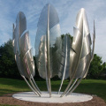 Modern garden decoration 304 316 stainless steel sculpture